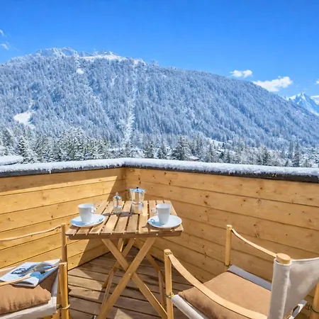 Grand Roc C412 From Slopes 280m, Mont-blanc View & Parking - Happy Appartamento