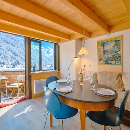 Grand Roc - Campanules 412 - Happy 公寓 霞慕尼